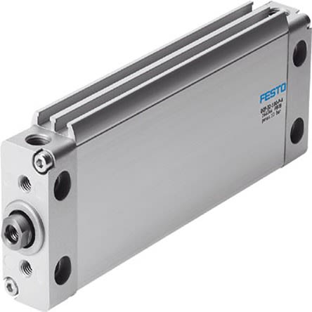 Festo Double Acting Cylinder - 164063, 40mm Bore, 320mm Stroke, DZF Series, Double Acting [DZF-40-320-P-A]; 275-3238