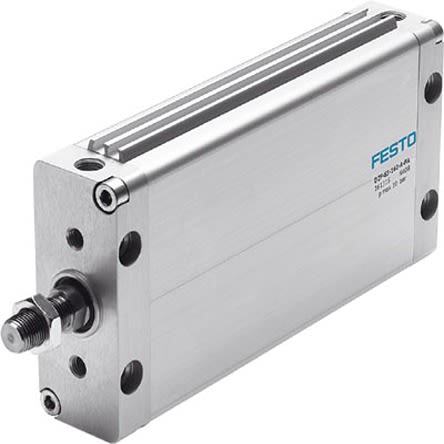 Festo Double Acting Cylinder - 161315, 63mm Bore, 160mm Stroke, DZF Series, Double Acting [DZF-63-160-A-P-A]; 275-3244