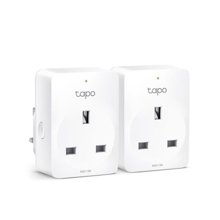 TP-Link Smart Socket, 13A, 240 V [Tapo P110(2-pack)]; 275-3544