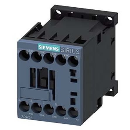Siemens SIRIUS 3RH2 Contactor Relay, 277 V ac Coil, 4-Pole, 10 A, 2NO + 2NC, 690 V ac [3RH2122-1AU60]; 275-3906