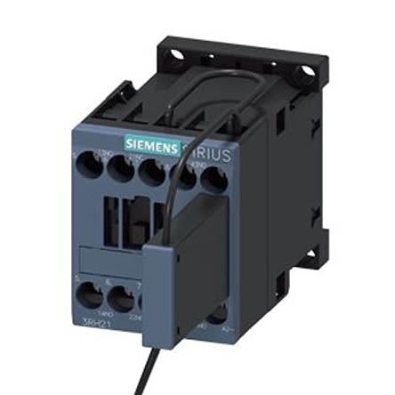 Siemens SIRIUS 3RH2 Contactor Relay, 110 V dc Coil, 4-Pole, 10 A, 2NO + 1NC, 690 V ac [3RH2122-1KF40-0LA4]; 275-3916