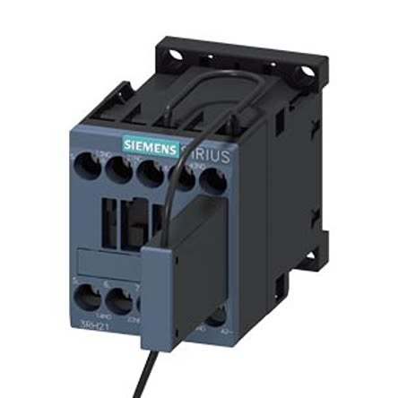 Siemens SIRIUS 3RH2 Contactor Relay, 125 V dc Coil, 4-Pole, 10 A, 2NO + 1NC, 690 V ac [3RH2122-1KG40-0LA4]; 275-3917