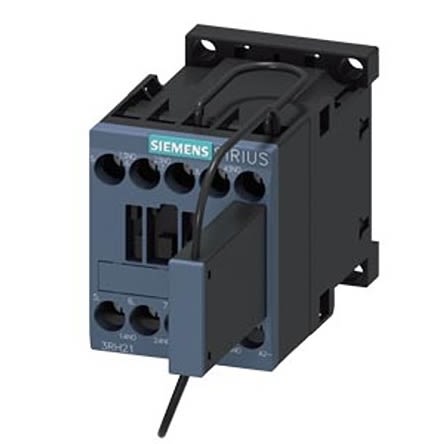 Siemens SIRIUS 3RH2 Contactor Relay, 125 V dc Coil, 4-Pole, 10 A, 2NO + 1NC, 690 V ac [3RH2131-1KG40-0LA4]; 275-3985