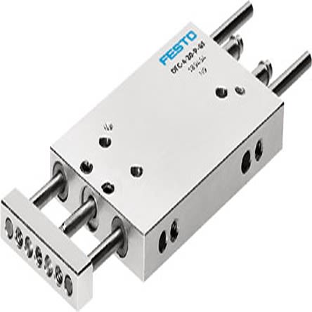 Festo Pneumatic Guided Cylinder - 189454, 4mm Bore, 20mm Stroke, DFC Series, Double Acting [DFC-4-20-P-GF]; 275-4390