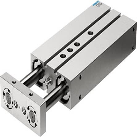 Festo Pneumatic Guided Cylinder - 32705, 25mm Bore, 100mm Stroke, DPZ Series, Double Acting [DPZ-25-100-P-A]; 275-4457