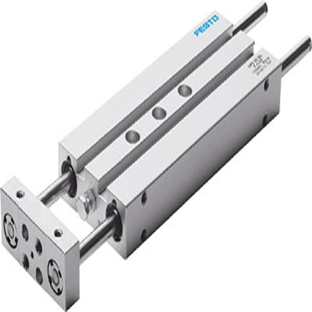 Festo Pneumatic Guided Cylinder - 162141, 32mm Bore, 50mm Stroke, DPZ Series, Double Acting [DPZ-32-50-P-A-KF-S2]; 275-4499