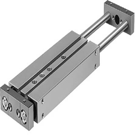 Festo Pneumatic Guided Cylinder - 159964, 25mm Bore, 100mm Stroke, DPZJ Series, Double Acting [DPZJ-25-100-P-A-S2]; 275-4538