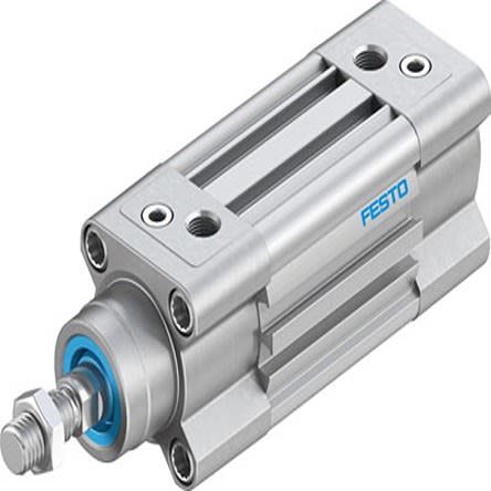 Festo ISO Standard Cylinder - 3656511, 32mm Bore, 20mm Stroke, DSBC Series, Double Acting [DSBC-32-20-D3-PPVA-N3]; 275-4563
