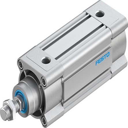 Festo ISO Standard Cylinder - 3657818, 63mm Bore, 80mm Stroke, DSBC Series, Double Acting [DSBC-63-80-D3-PPSA-N3]; 275-4614