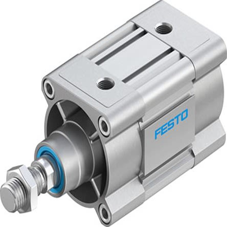 Festo ISO Standard Cylinder - 3656855, 80mm Bore, 25mm Stroke, DSBC Series, Double Acting [DSBC-80-25-D3-PPSA-N3]; 275-4625