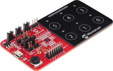 Microchip MTCH1060 Evaluation Kit Capacitive Touch Sensor Evaluation Kit for MTCH1060 MTCH1010, MTCH1030, MTCH1060 [EV54M59A]; 275-4691