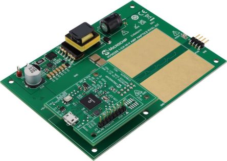 Microchip EV86G67A Evaluation Board for HV56266 Haptics Eval Kit for ATSAML21J18B-MNT SAM MCU [EV86G67A]; 275-4698