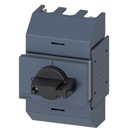 Siemens 3 Pole DIN Rail Switch Disconnector - 32A Maximum Current, 11kW Power Rating, IP10 [3KD0232-2KG20-3]; 275-4938