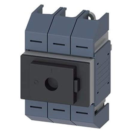 Siemens 3 Pole DIN Rail Switch Disconnector - 63A Maximum Current, 15kW Power Rating, IP10 [3KD0330-2LG20-3]; 275-4944
