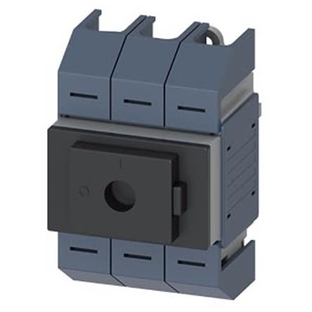 Siemens 3 Pole DIN Rail Switch Disconnector - 80A Maximum Current, 18.5kW Power Rating, IP10 [3KD0430-2LG20-3]; 275-4952