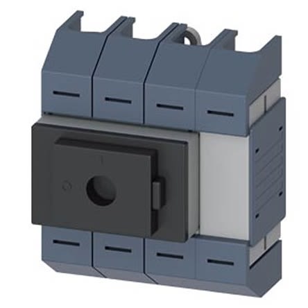 Siemens 4 Pole DIN Rail Switch Disconnector - 80A Maximum Current, 18.5kW Power Rating, IP10 [3KD0440-2LG20-3]; 275-4955