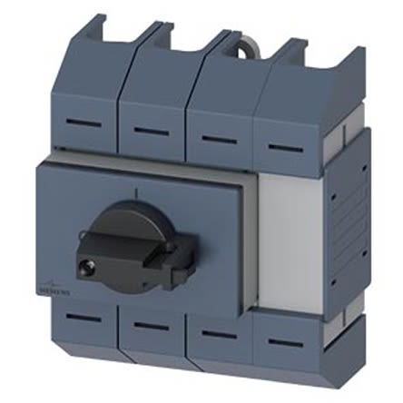 Siemens 4 Pole DIN Rail Switch Disconnector - 80A Maximum Current, 18.5kW Power Rating, IP10 [3KD0442-2LG20-3]; 275-4956