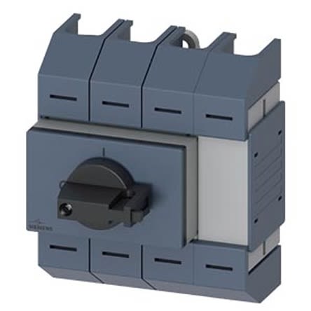 Siemens 4 Pole DIN Rail Switch Disconnector - 100A Maximum Current, 22kW Power Rating, IP10 [3KD0542-2LG20-3]; 275-4962