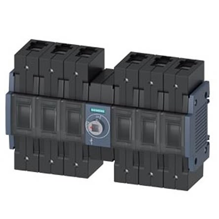 Siemens 6 Pole DIN Rail Switch Disconnector - 80A Maximum Current, IP20 [3KD2860-2NE20-0]; 275-5004