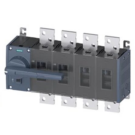 Siemens 4 Pole Fixed Switch Disconnector - 2000A Maximum Current, 1000kW Power Rating, IP00, IP20 [3KD5642-0RE10-0]; 275-5119
