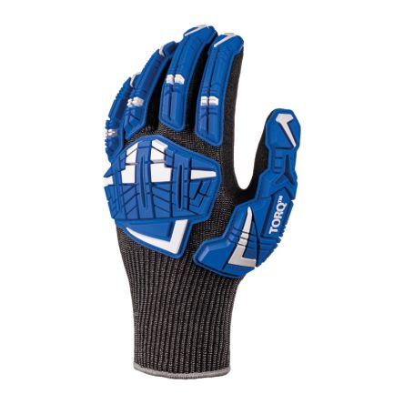 Skytec TORQ TYPHOON Black, Grey HPPE Impact Protection Work Gloves, Size 8, Foam Nitrile Coating [SKG00010HF]; 275-5694