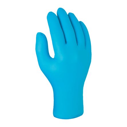 Skytec Haika NX510 Light Blue Powder-Free Nitrile Disposable Gloves, Size XS, 100 per Pack [HAK510]; 275-5736