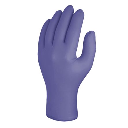 Skytec TX324 Violet Powder-Free Nitrile Disposable Gloves, Size XL, 100 per Pack [SKG00324I]; 275-5754