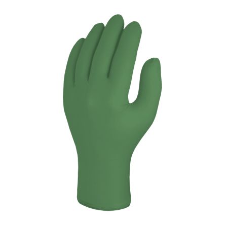 Skytec TX4524 Green Powder-Free Nitrile Disposable Gloves, Size XXL, 100 per Pack [SKG04524E]; 275-5800