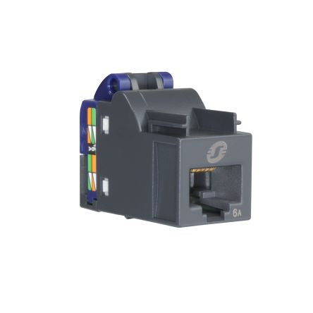 Schneider Electric Actassi Series Socket RJ45 Connector, Cable Mount, Cat6a 1 Port 1 -Way [VDIB1772XU12]; 275-5843
