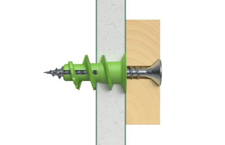 Fischer Fixings Green Plasterboard Fixings [524869]; 275-5873