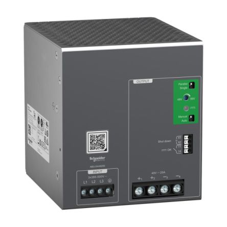 Schneider Electric Power Supply, ABLU3A48100, 48V dc, 10A, 480W, 380 → 500V ac Input Voltage [ABLU3A48100]; 275-6660