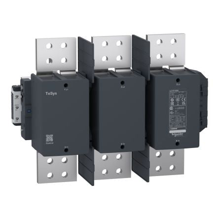 Schneider Electric TeSys LC1 Contactor, 230 V Coil, 3-Pole, 1.25 kA, 670 kW, 3NO, 440 V [LC1F1000P7]; 275-6778
