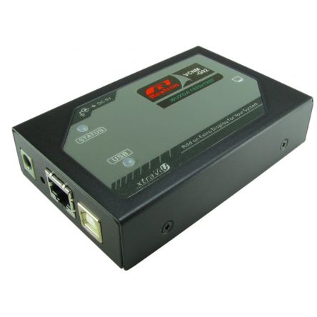 Rextron 1 USB HDMI over CAT 5 KVM Extender [USB2-HDMILAN]; 275-7177