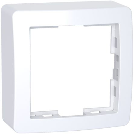 Schneider Electric White 1 Gang Frame [ALB61441P]; 275-8743