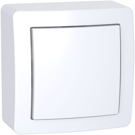 Schneider Electric White 1 Gang Frame [ALB62051P]; 275-8744