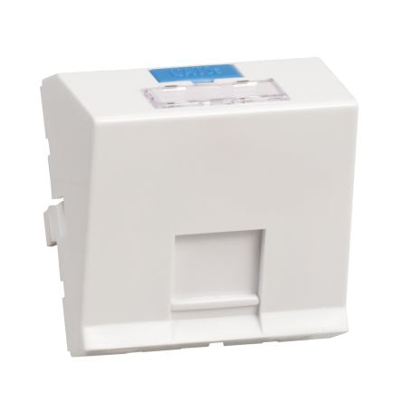 Schneider Electric, VDI Modular Jack Empty RJ45 Data Socket for use with Ethernet Connector [VDI88145]; 275-8826