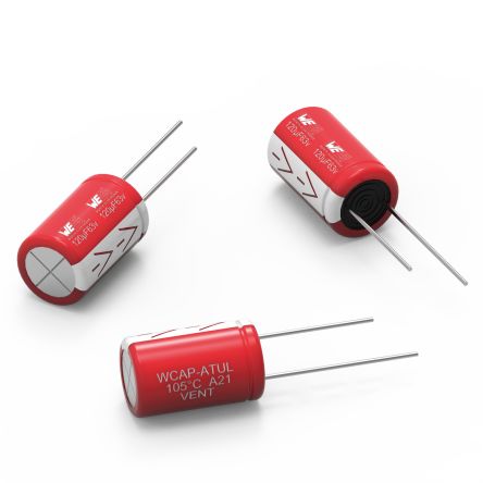 Wurth Elektronik 4700μF Aluminium Electrolytic Capacitor 35V dc, Through Hole - 860040581021 [860040581021]; 275-9105
