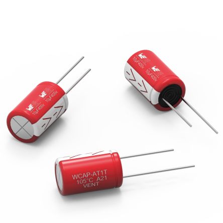 Wurth Elektronik 220μF Aluminium Electrolytic Capacitor 160V dc, Through Hole - 860240981008 [860240981008]; 275-9127