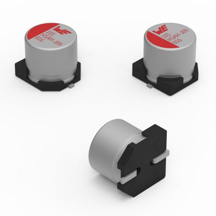 Wurth Elektronik 470μF Surface Mount Aluminium Polymer Capacitor, 25V dc [875585561007]; 275-9484