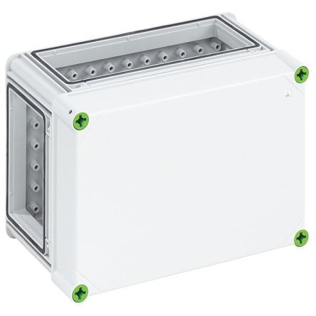 Spelsberg GTi Series Grey Polycarbonate Enclosure, IP65, IK08, Grey Lid, 320 x 220 x 179mm [01040101]; 276-0893