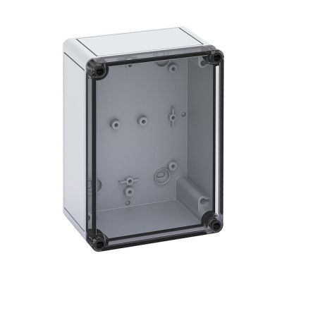 Spelsberg TK Series Grey Polystyrene Enclosure, IP66, IK07, Transparent Lid, 180 x 130 x 90mm [11101601]; 276-0904