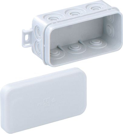Spelsberg Mini Series Grey Polyethylene Junction Box, IP55, 43 x 89 x 38mm [31090801]; 276-0911