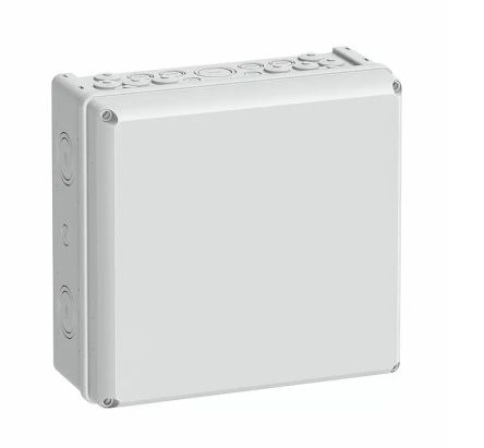 Spelsberg AK-F Series Grey Plastic Enclosure, IP65, IK08, Flanged, Grey Lid, 315 x 300 x 147mm [73331001]; 276-0919