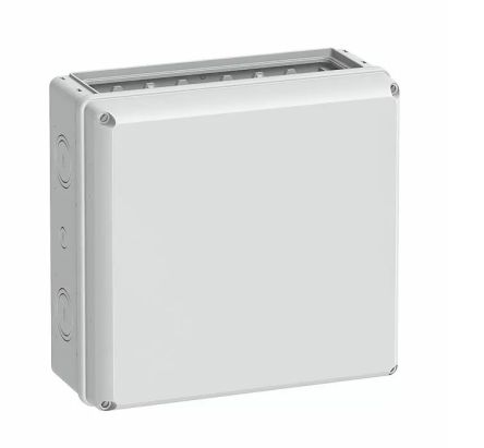 Spelsberg AK 14 Series Grey Plastic Enclosure, IP65, IK08, Flanged, Grey Lid, 315 x 300 x 147mm [73351001]; 276-0923
