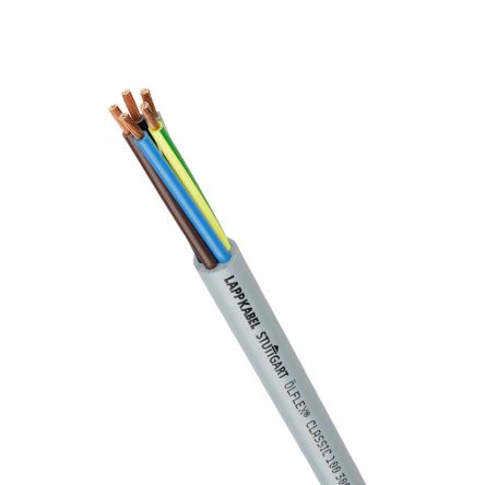 Lapp OLFLEX Power Cable, 10 Cores, 0.75 mm², YY, Screened, 100m, Grey PVC Sheath [0010029]; 276-0953
