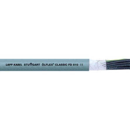 Lapp OLFLEX Power Cable, 25 Cores, 0.5 mm², Screened, 100m, Grey PVC Sheath, 20 [0026107]; 276-0968