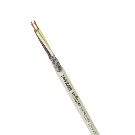 Lapp UNITRONIC Data Cable, 25 Cores, 0.25 mm², LiHCH, Unscreened, 100m, Grey Low Smoke Zero Halogen (LSZH) Sheath [0037425]; 276-0987