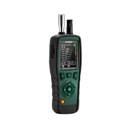 Extech VPC260 Data Logging Air Quality Meter for Air Quality, Humidity, Temperature, +50°C Max, 100%RH Max, Lithium-ion [VPC260]; 276-1160