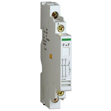 Schneider Electric Auxiliary Contact, 2 Contact, 2NO, DIN Rail, Acti9 Acti9 [21116]; 276-1514