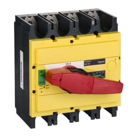 Schneider Electric 4 Pole Fixed Switch Disconnector - 320A Maximum Current, 250kW Power Rating [31129]; 276-1517